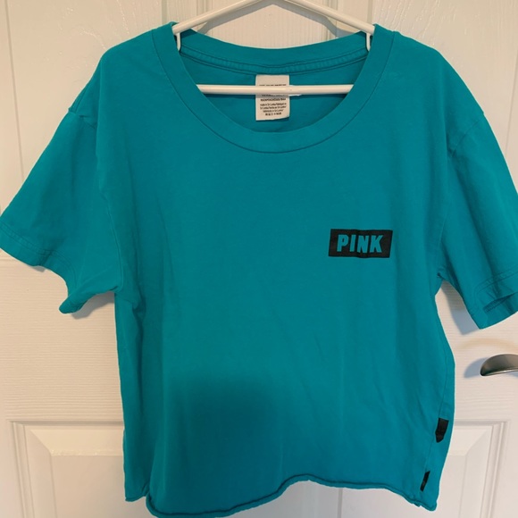 Pink Cropped Shirt - Picture 1 of 4